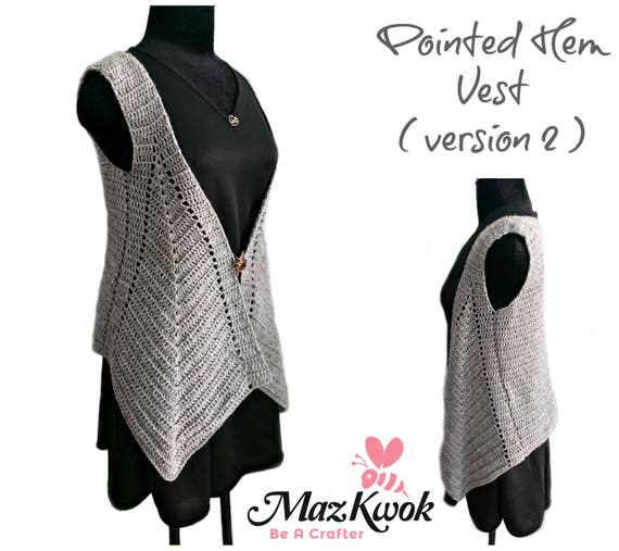 Long vest crochet pattern free download templates download Long vest crochet pattern free download templates download