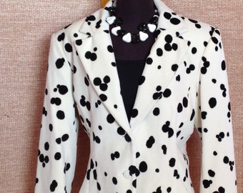 dalmation print boots