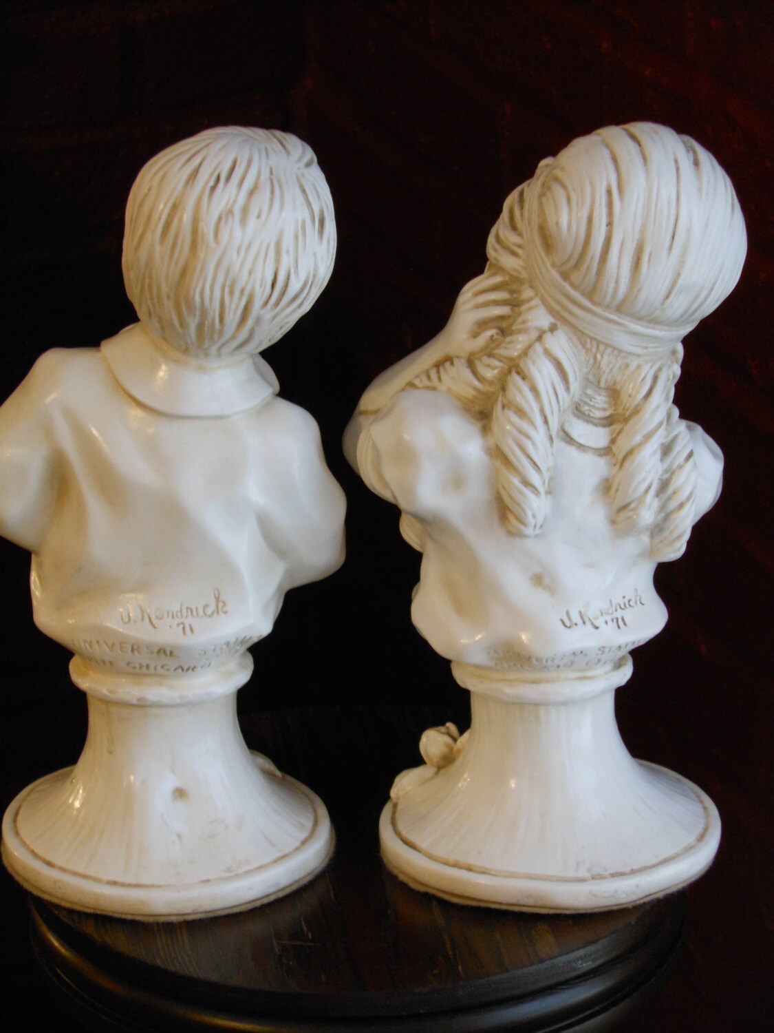 Vintage Universal Statuary Signed and Dated