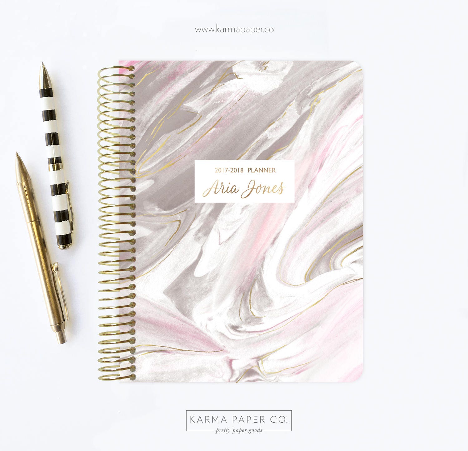 2017 2018 planner marble planner student planner 2017 2018 planner marble planner student planner