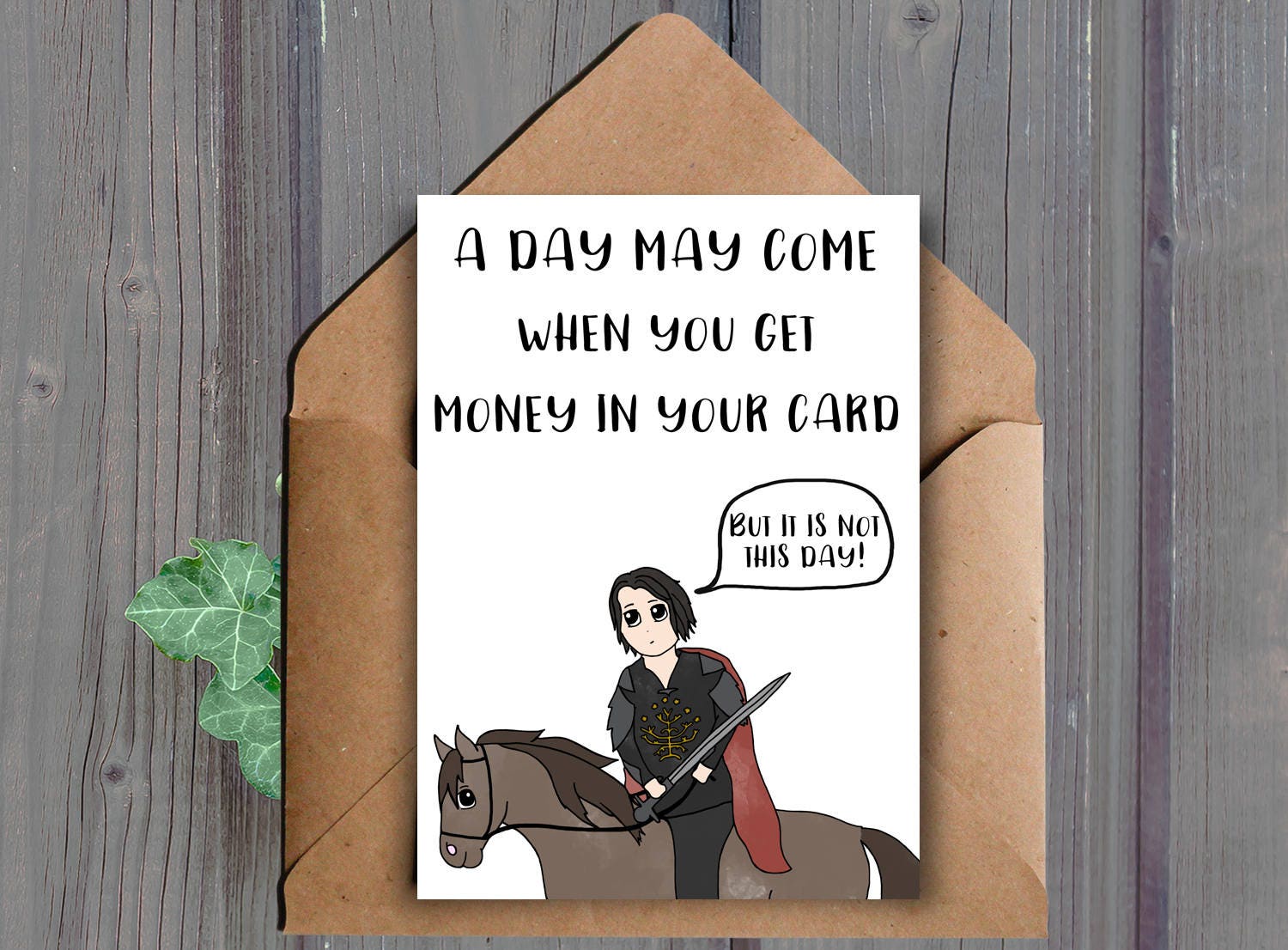 Lord Of The Rings Birthday Card Printable Excited To Share This Item 