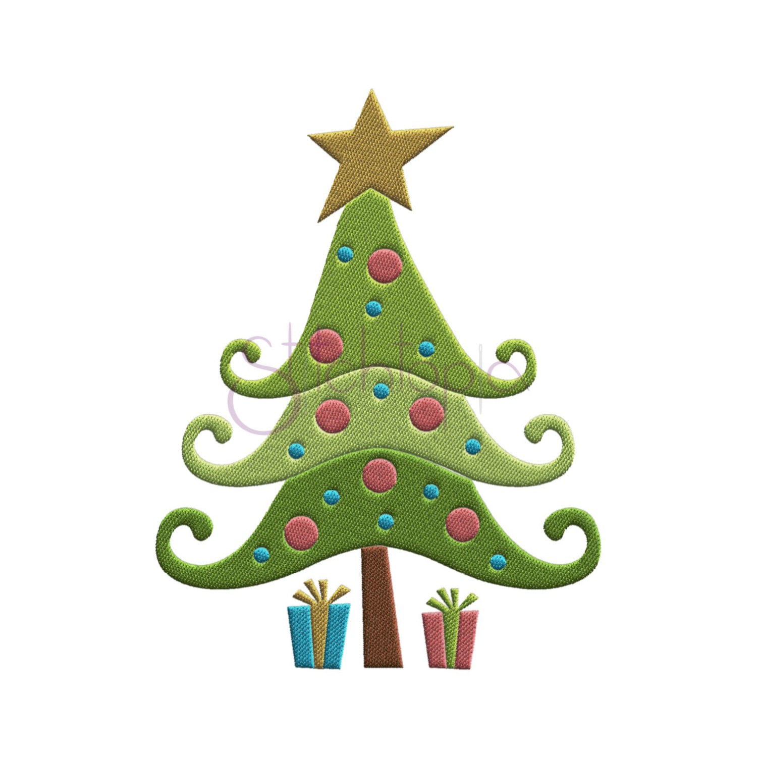 whimsical christmas tree embroidery design christmas whimsical christmas tree embroidery design christmas