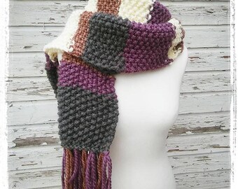 Warm soft scarf - unique! ONE OF A KIND! * hand *.
