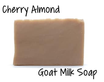 Cherry Almond Goats Milk Soap
