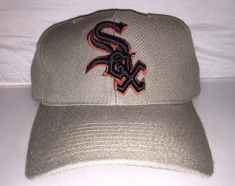 Vintage Chicago White Sox Adjustable dad hat cap rare 90s deadstock mlb baseball chance the rapper