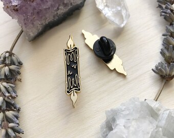 Burning From Both Ends - Enamel Pin