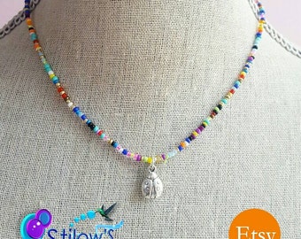 Ladybug necklace