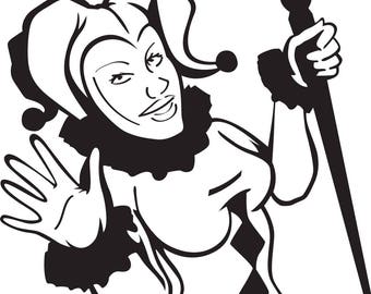 HARLEY QUINN SVG