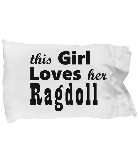 ragdoll cat pillow