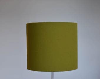 Olive home decor, green lamp shade, green home decor, solid lampshade, plain green lampshade, green table lamp, green lampshade, floor lamp
