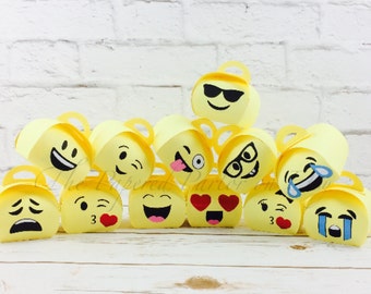 Emoji Party Bags/Emoji Party/Emoji Party Box/Emoji Goodie Bags/Emoji Thank You Bags/Emoji Goody Bags/Emoji Birthday Party/Emoji Theme/Emoji