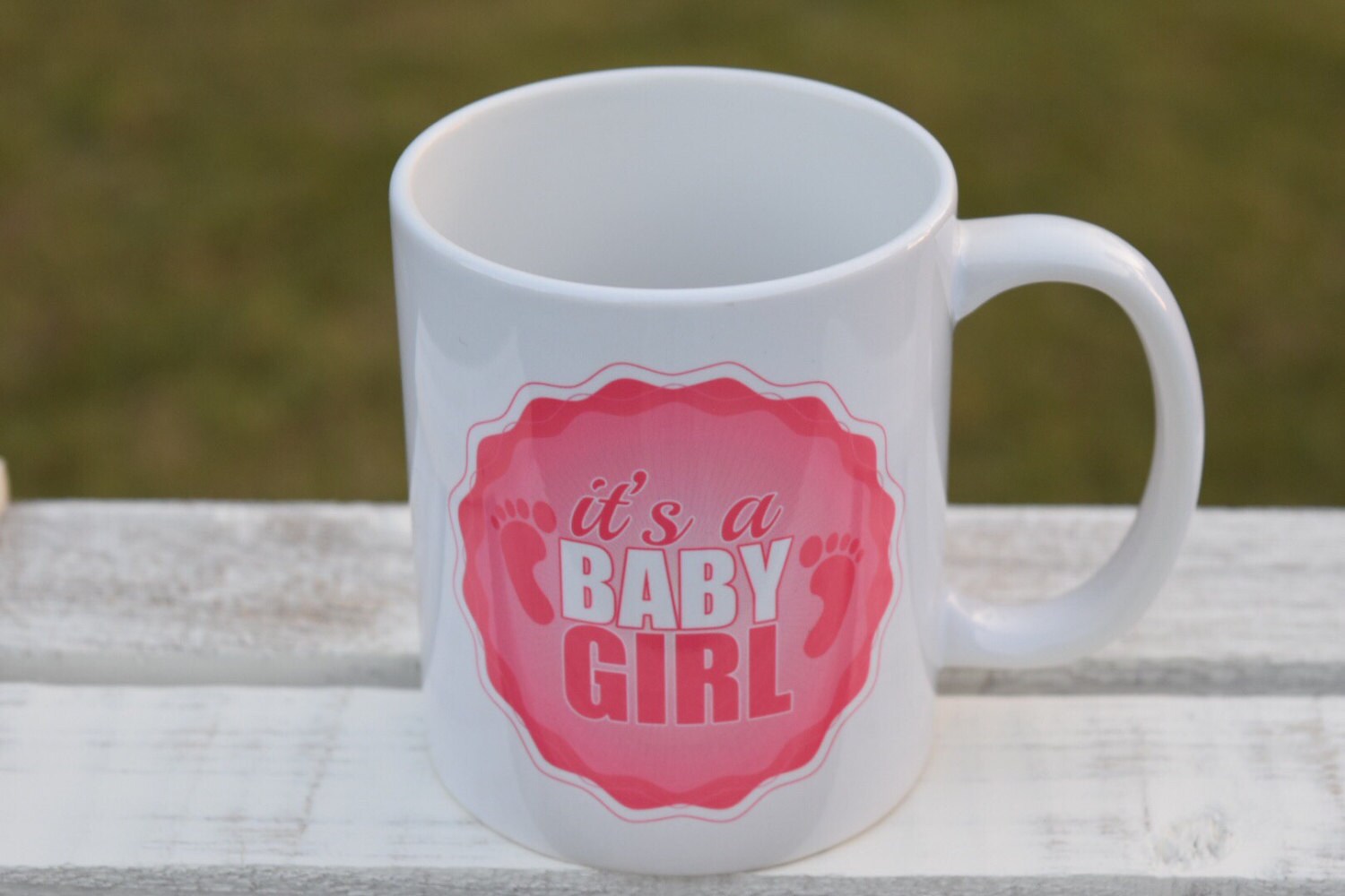 Baby Girl Mug Baby Shower Cups Baby Shower Mug Its A Girl