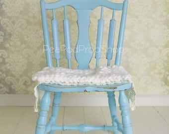 Digital Backdrop/Prop - Newborn Digital Background (Blue Chair)