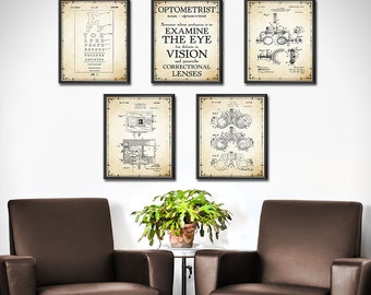 Optometry wall art | Etsy