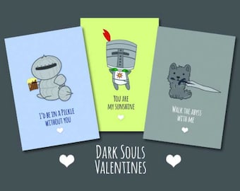 Dark Souls Valentines Day Cards