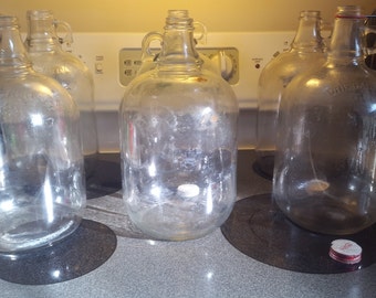 Choice of 6 Gallon Glass jugs