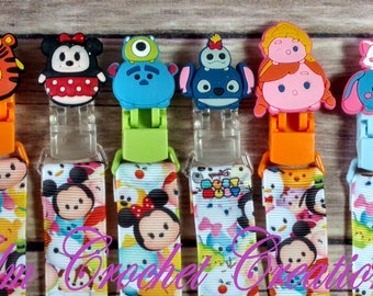 SALE** Tsum Tsum Pacifier Clips - ABDL/DDLG/Littles/Age Play