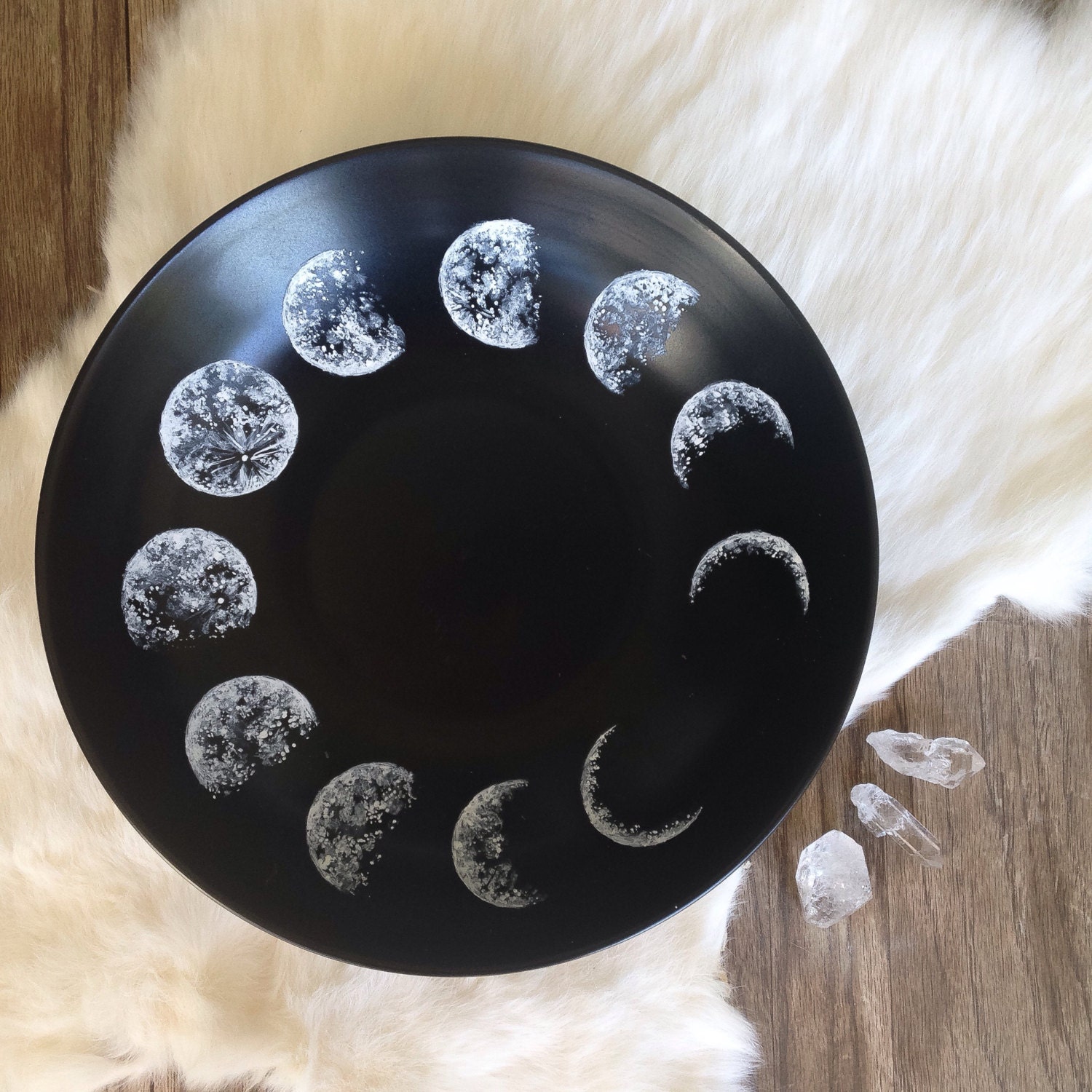 Moon Phase Decorative Bowl