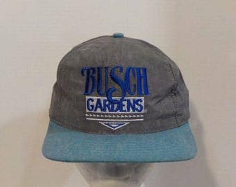 Busch Gardens VTG Baseball Truckers Snapback Hat Cap