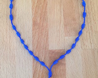 Knotted Anglican Prayer Beads; Anglican Chaplet or Rosary - made to order; 42 available colors
