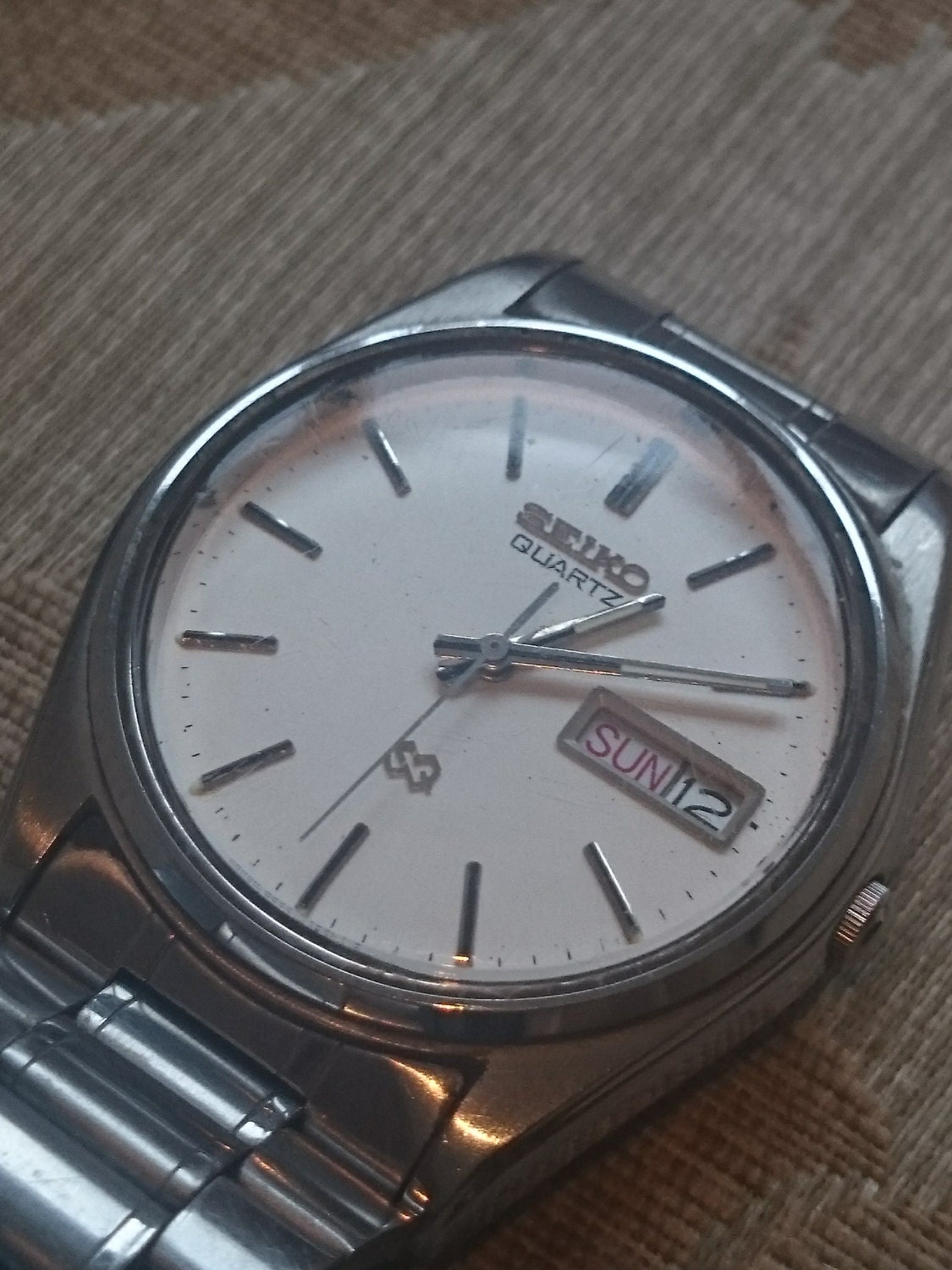 Seiko Quartz Vintage SQ Watch 8223-7180