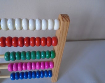 making abacus beads from wood