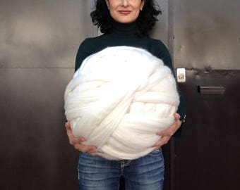 Stamen white merino 1kg