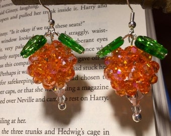 Dirigible Plum Earrings **Book Edition Color(Orange)**- Luna Lovegood inspired