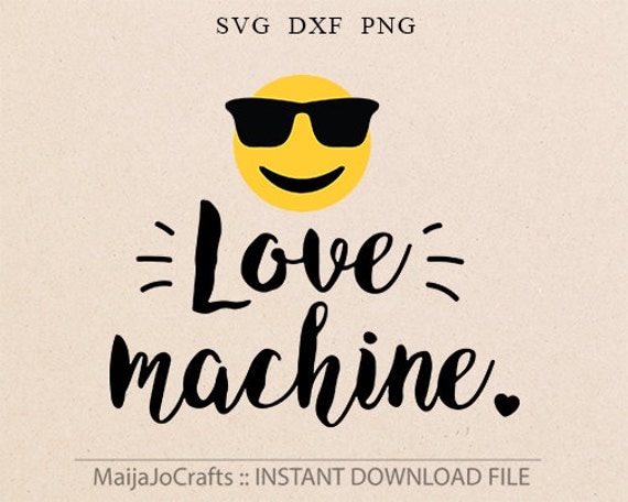 Download Emoji Svg Love machine svg Love svg Valentine Svg Files Cricut