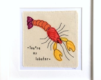 Lobster applique | Etsy