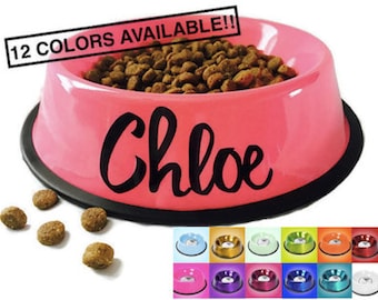 Dog Bowl Personalized - Personalized Pet Bowl - Custom Dog Bowls - Dog Dish - Personalize Dog Bowl - Dog Bowls - Dog Bowl with Name