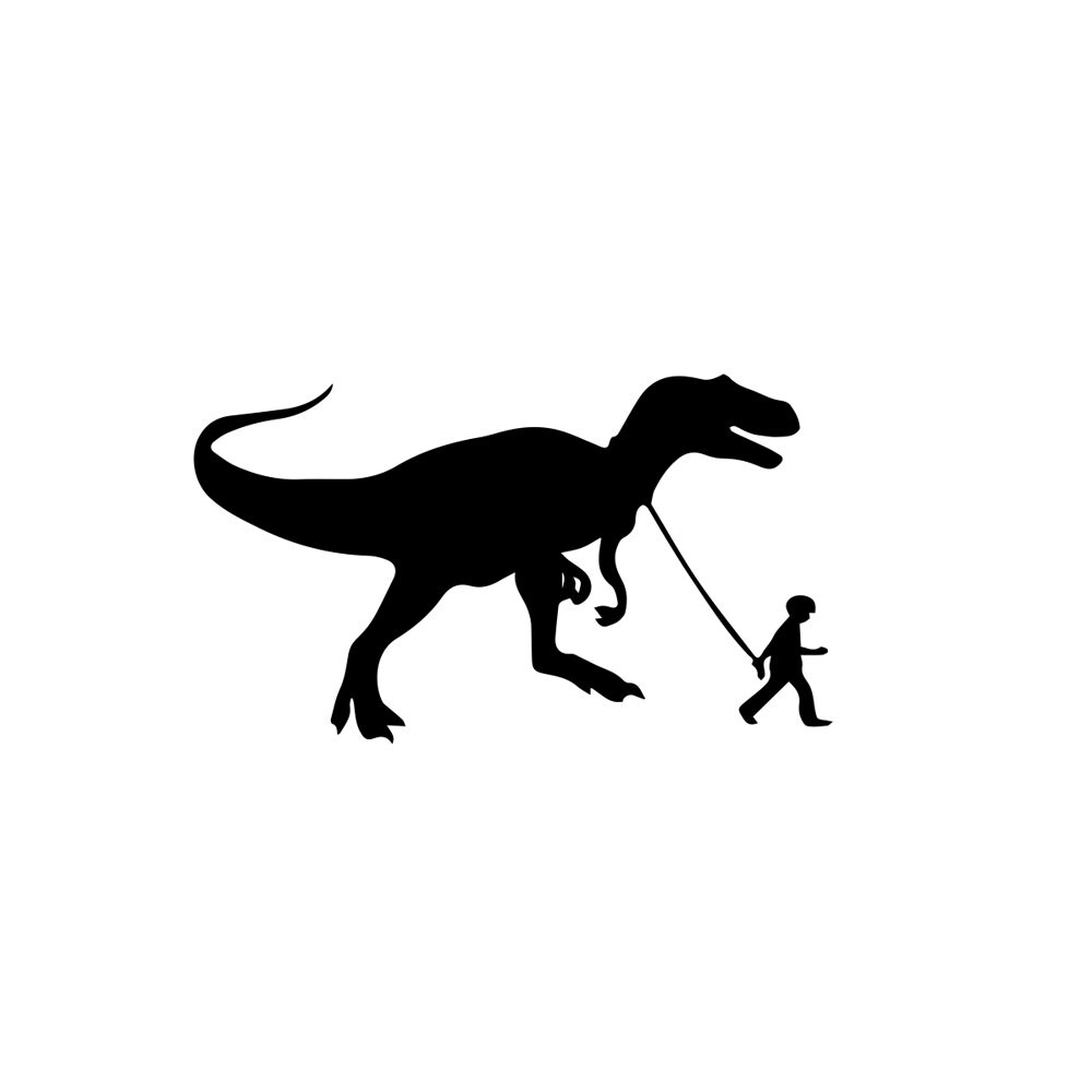 Banksy Pet Dinosaur Decal Banksy Decal / Banksy