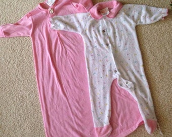 newborn gowns with drawstring