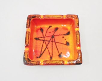 Vintage Australian Pottery Ellis Ashtray c1960's
