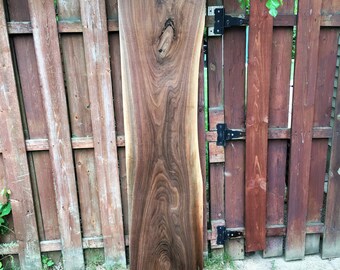 Black Walnut Live Edge Slab