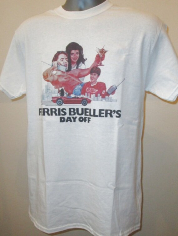Ferris Buellers Day Off Comedy Film Poster T Shirt Retro