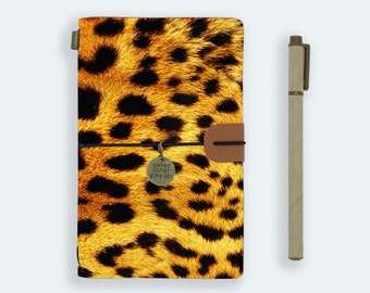 Leopard Notebook Etsy