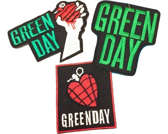 Green day patch | Etsy