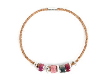 Necklace made of Cork for every day