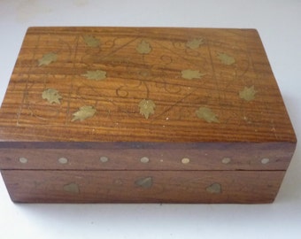 Items similar to Vintage Bakelite old plastic Trinket Box detailed ...