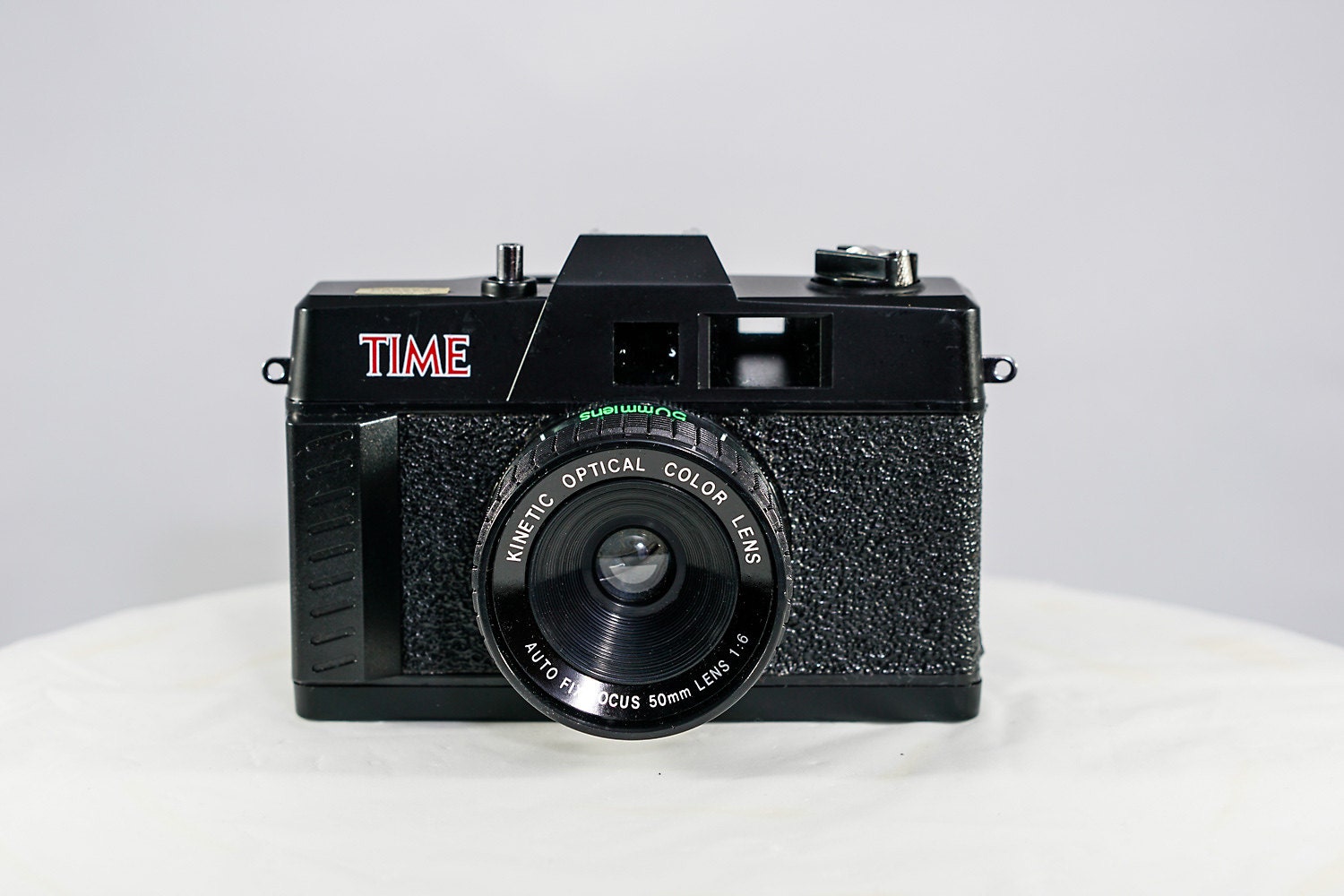 TIME Point'n'Shoot 35mm Film Camera with Lavec Optical 50mm Prime Optical Glass Lens. Hipster