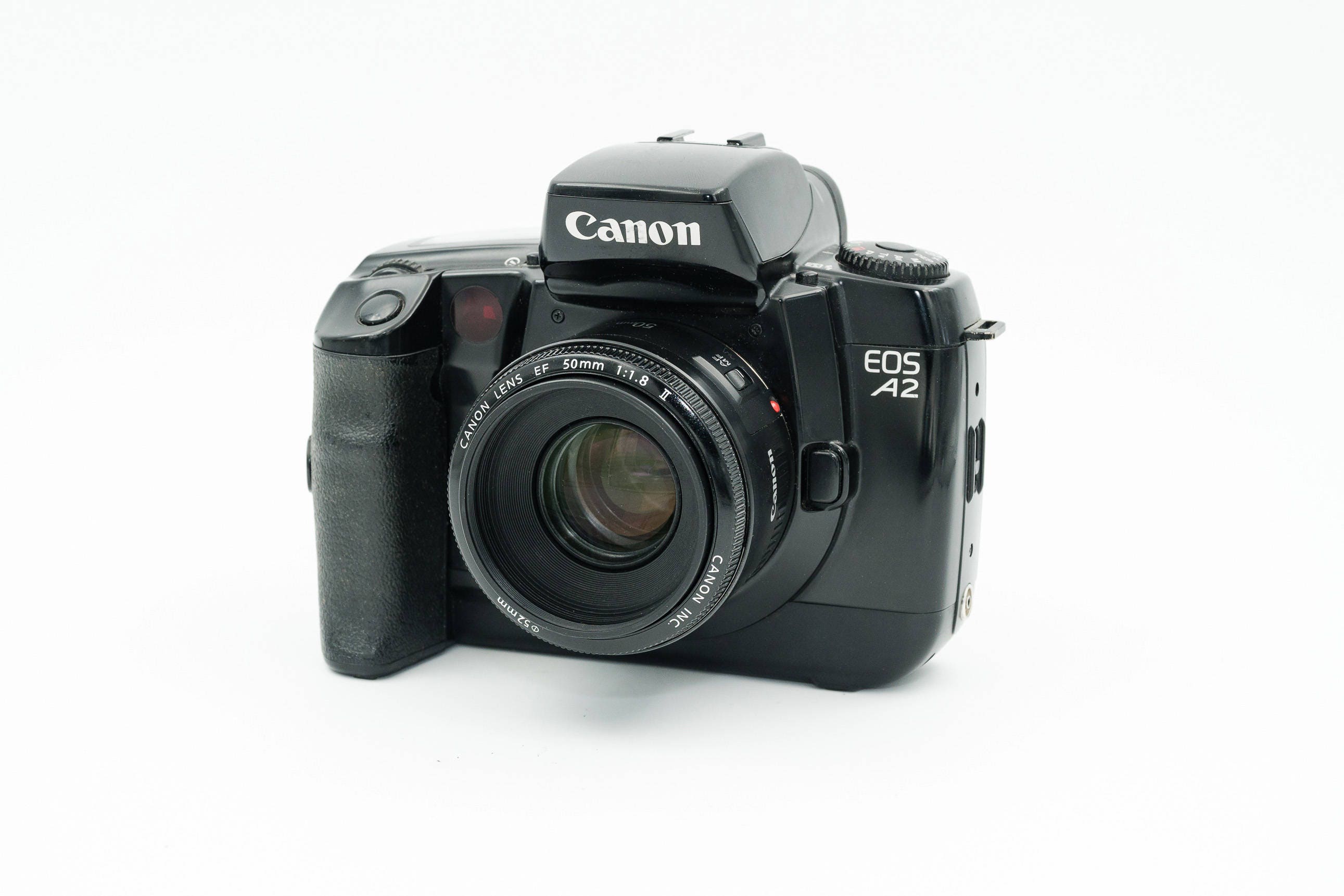 Canon EOS A2 35mm Film Camera with Brand New Canon Niftyfifty EF 50mm