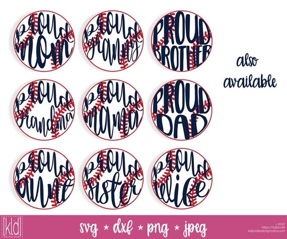 Download 2 Proud Grandma svg - Baseball Grandma - Baseball svg file ...