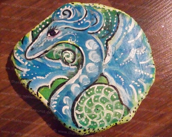 Blue Green 855 g - Dragon XXL stone unique