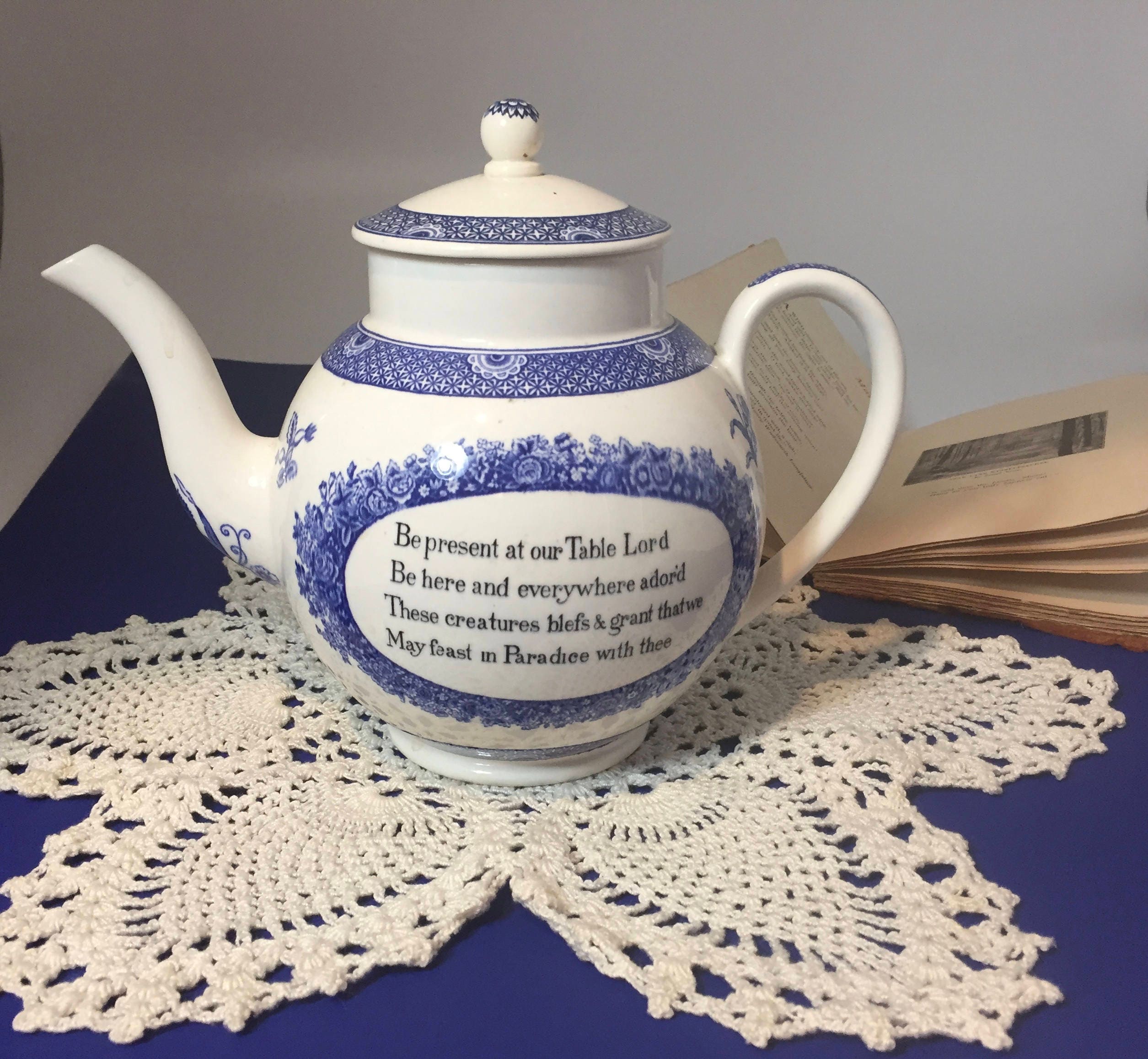 John Wesley Wedgwood Blue and White Porcelain