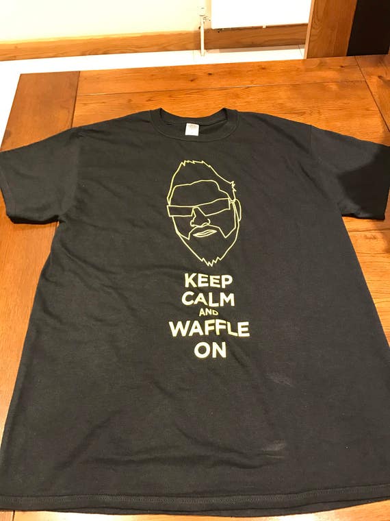T-Shirts (Keep Calm & Waffle On) MEN