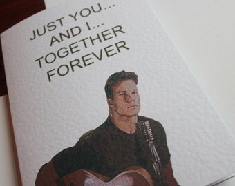 Twin Peaks James Just You And I Together Forever Love Birthday Card