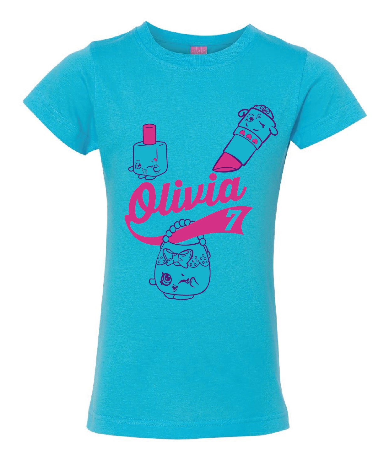 shopkins Custom Birthday T-Shirt