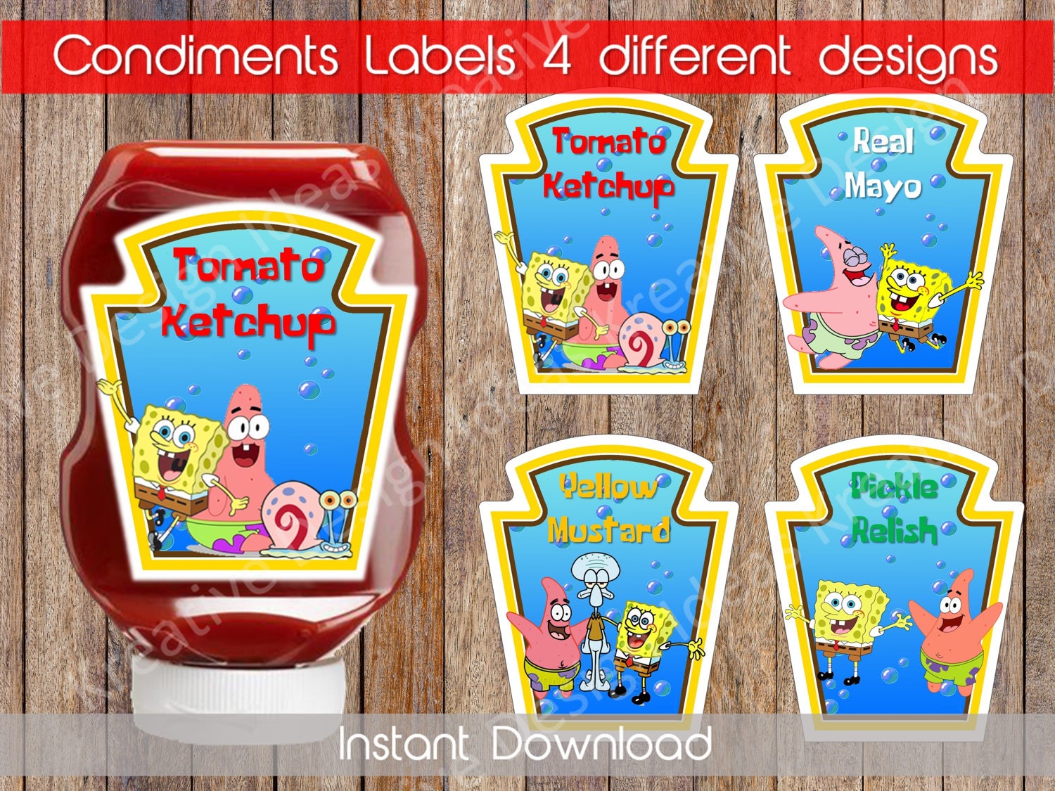 spongebob-condiments-labels-printable-spongebob-birthday-theme