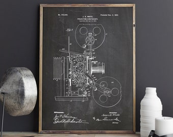 Vintage Projector, Cinema Printable, Film Projector, Movie Art Film, Movie Room Art, Movie Art Cinema,Cinema Projector,Art, INSTANT DOWNLOAD